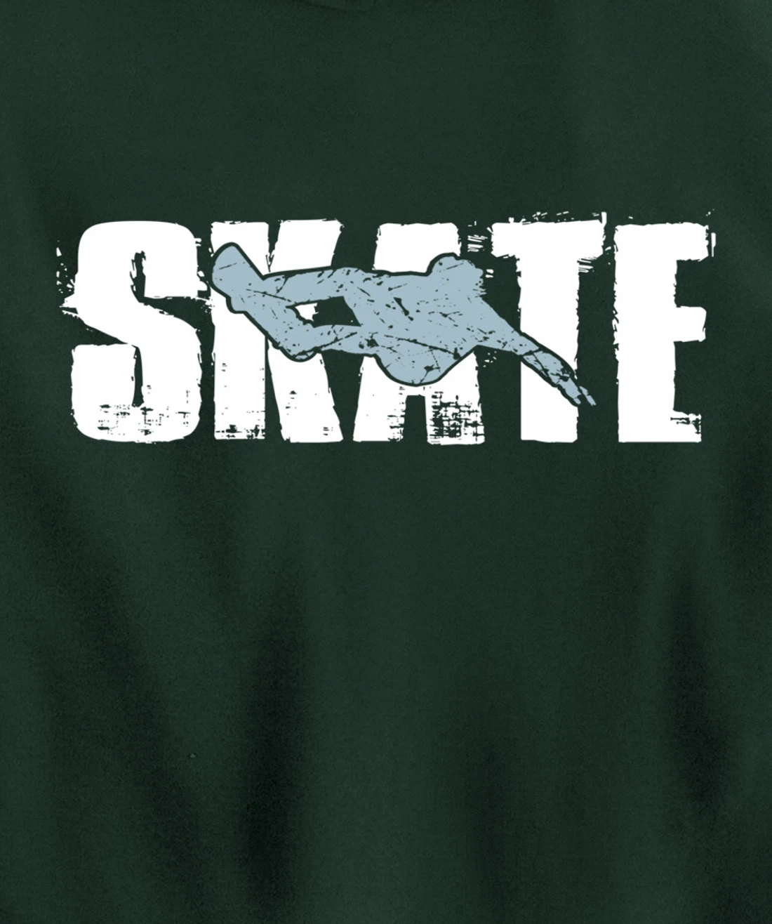 Distress Boys Skateboard Skater Gifts Skateboarding Pullover Hoodie