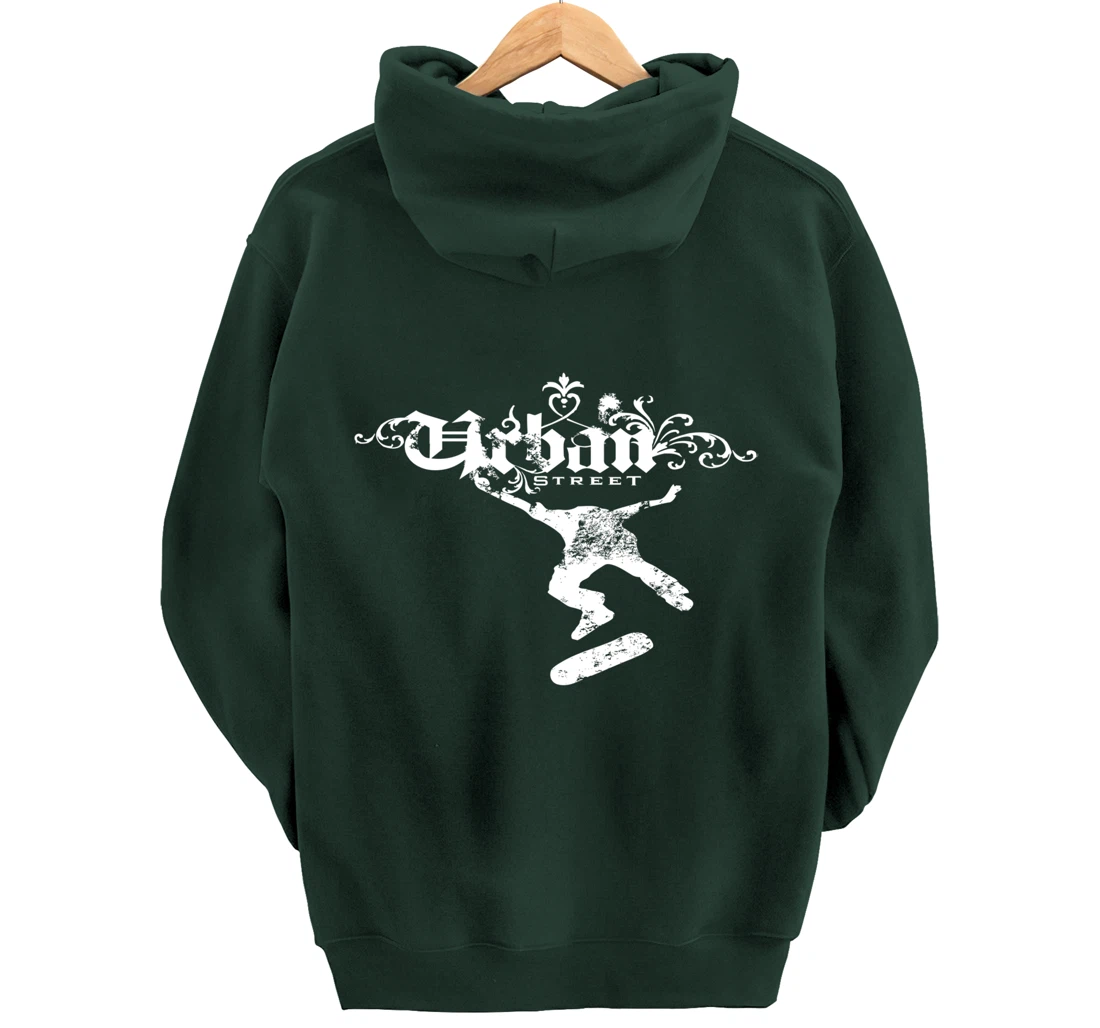 Mens Skate board Urban street Skateboard Skater Gifts Pullover Hoodie