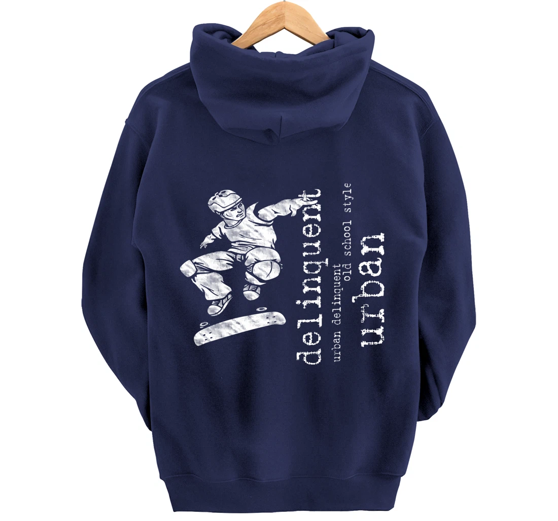 Urban Skateboarding Skate board Skateboard Skater Gifts Pullover Hoodie