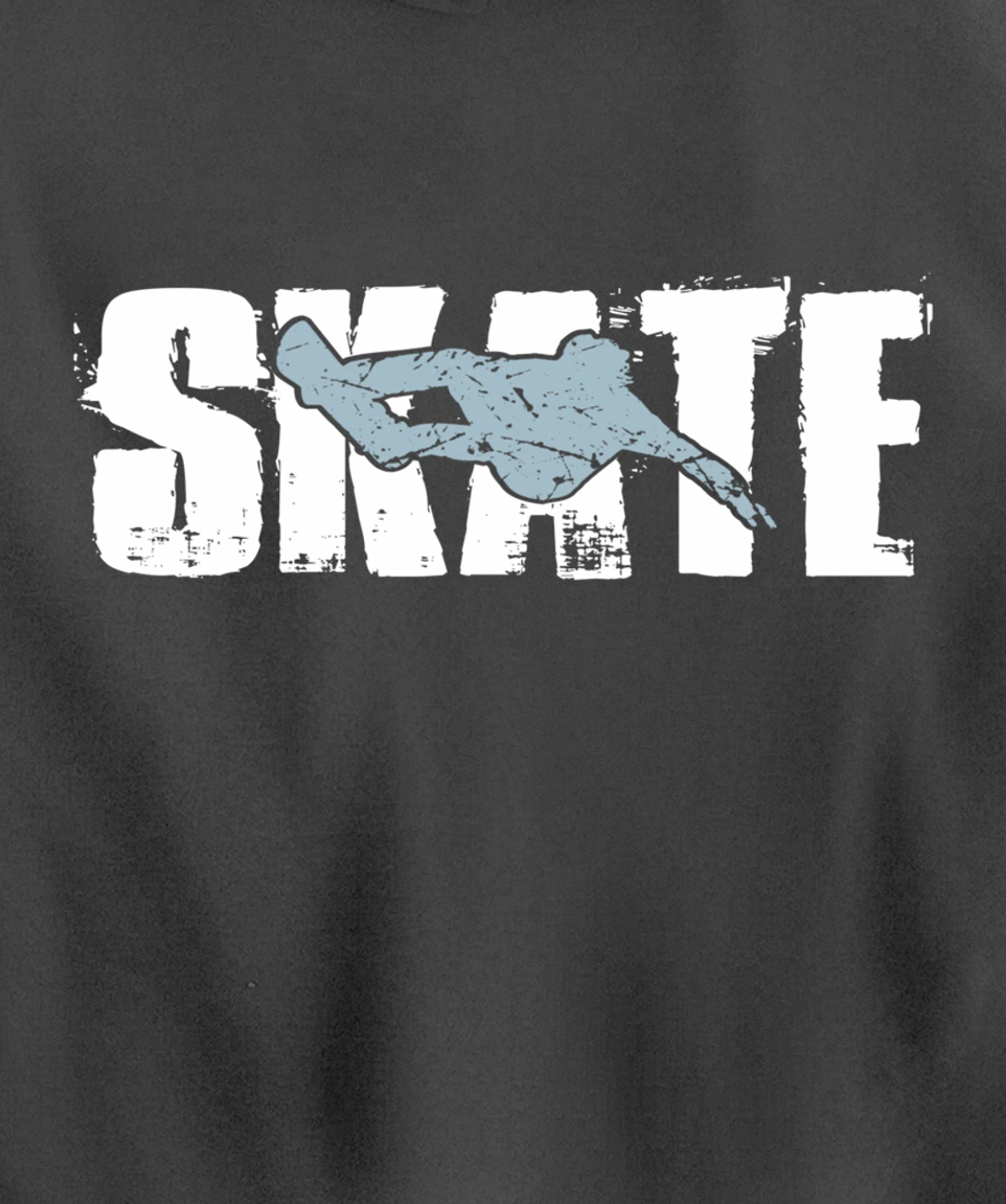 Distress Boys Skateboard Skater Gifts Skateboarding Pullover Hoodie