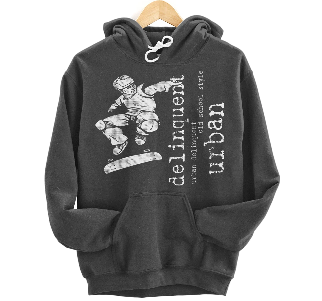 Urban Skateboarding Skate board Skateboard Skater Gifts Pullover Hoodie