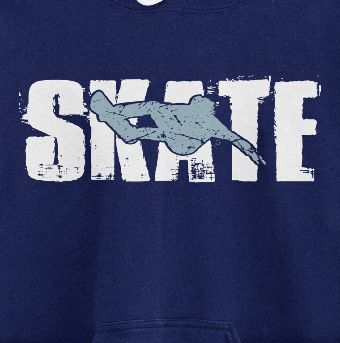 Distress Boys Skateboard Skater Gifts Skateboarding Pullover Hoodie