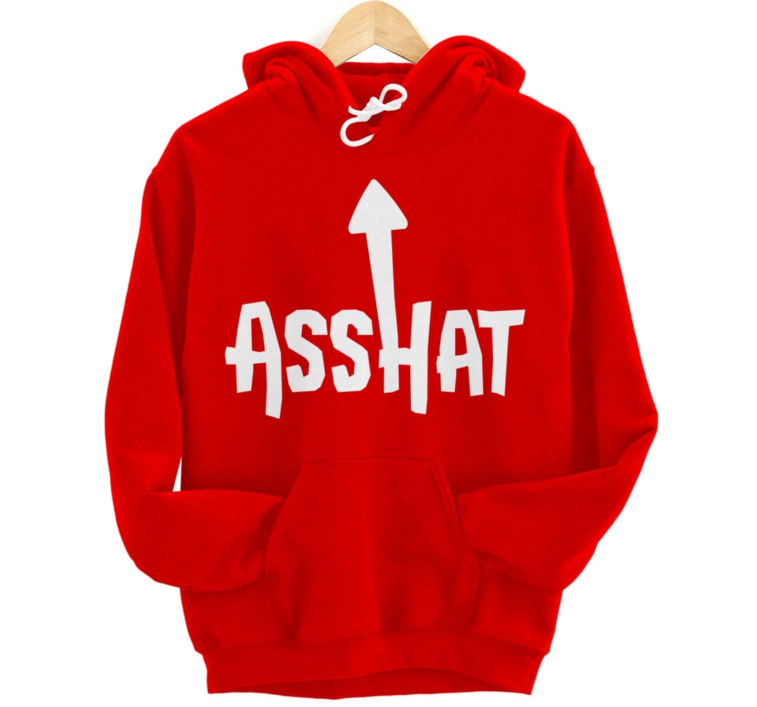 Asshat T Shirt | Self Deprecating Ass Hat Arrow Up Tee Pullover Hoodie