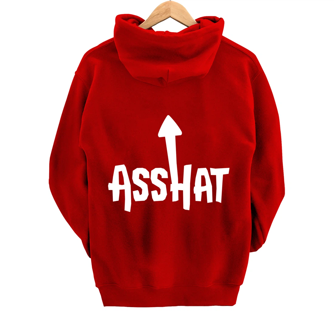 Asshat T Shirt | Self Deprecating Ass Hat Arrow Up Tee Pullover Hoodie