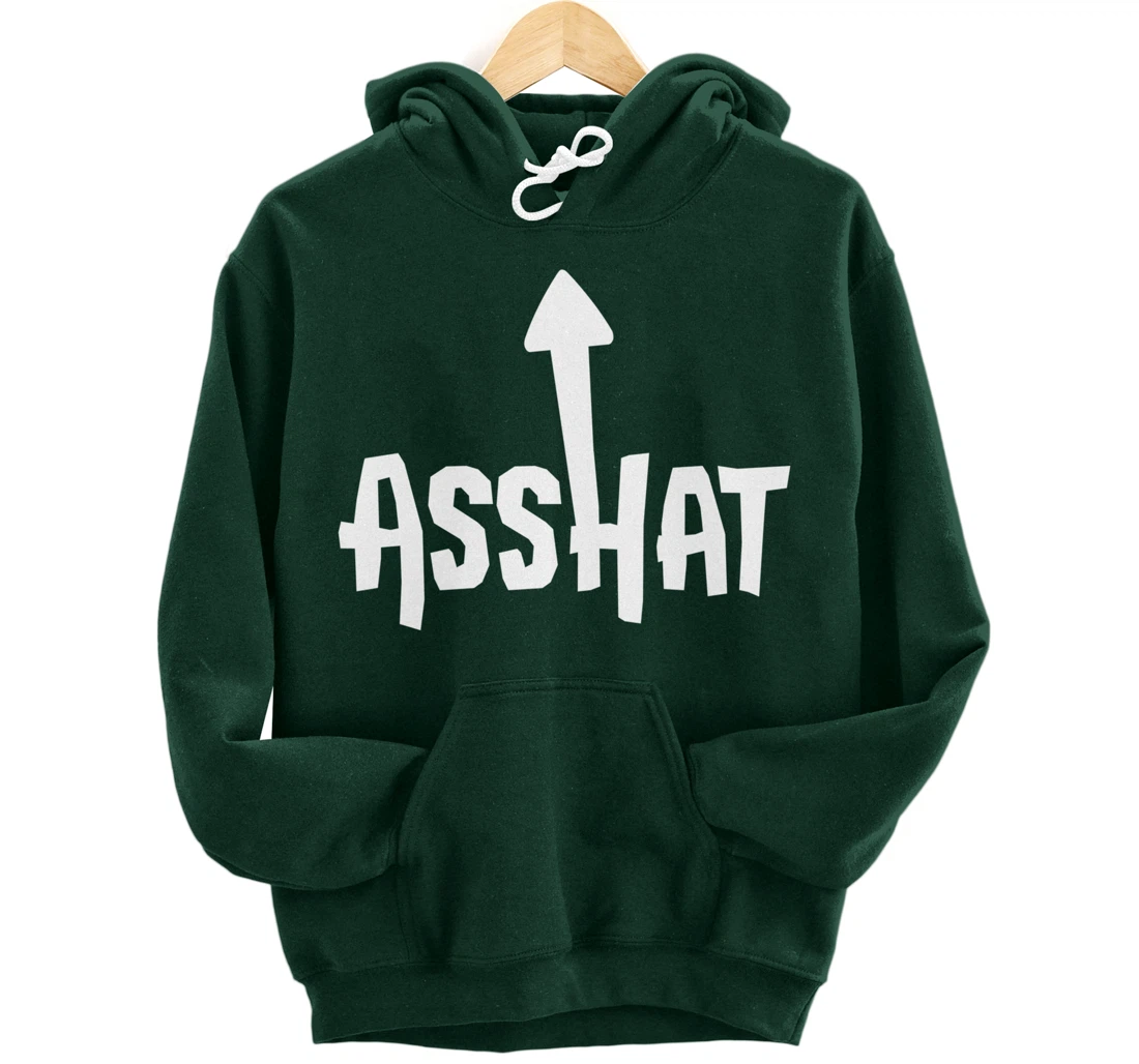 Asshat T Shirt | Self Deprecating Ass Hat Arrow Up Tee Pullover Hoodie