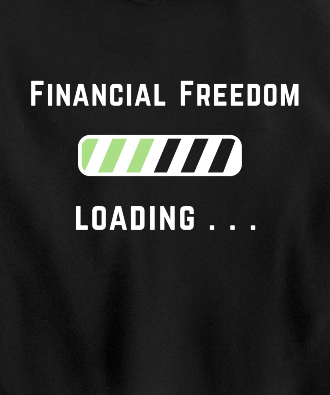 Freedom Loading Finance Dividend Stock Shares Pullover Hoodie
