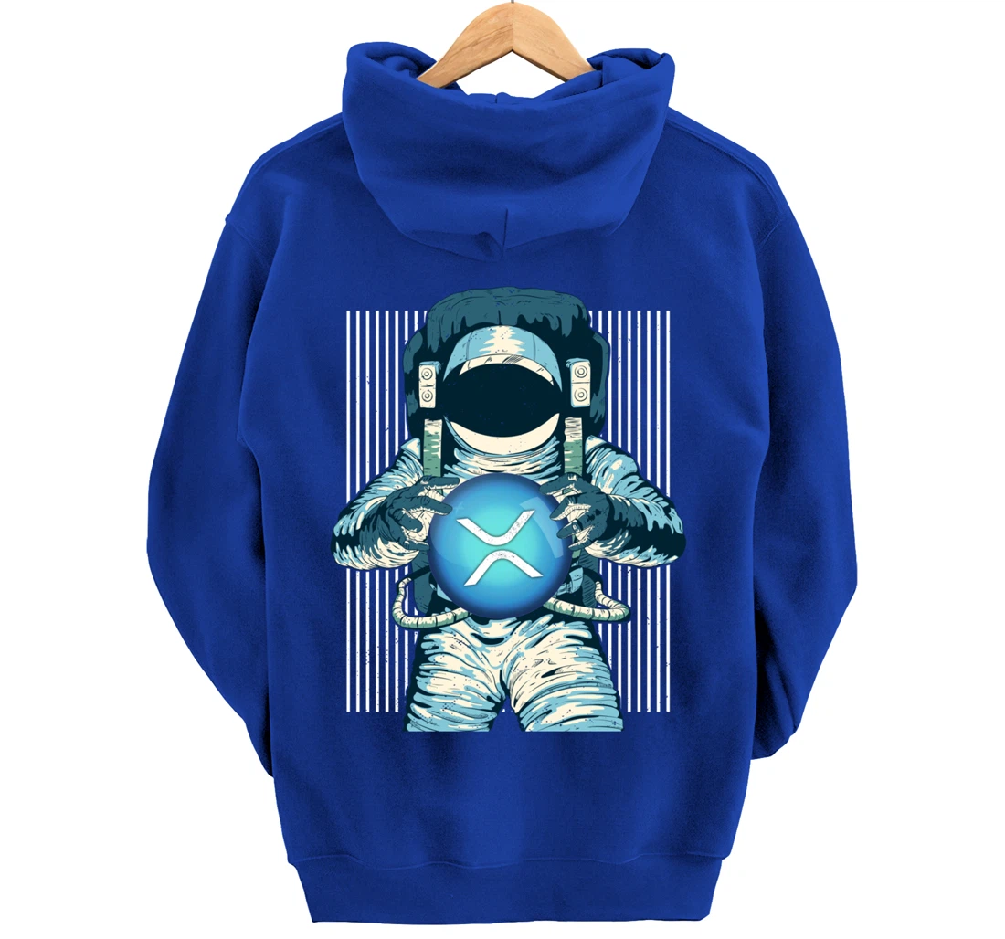 XRP Crypto Gift Cryptocurrency Blockchain Community Pullover Hoodie