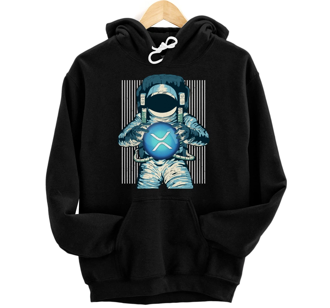 XRP Crypto Gift Cryptocurrency Blockchain Community Pullover Hoodie