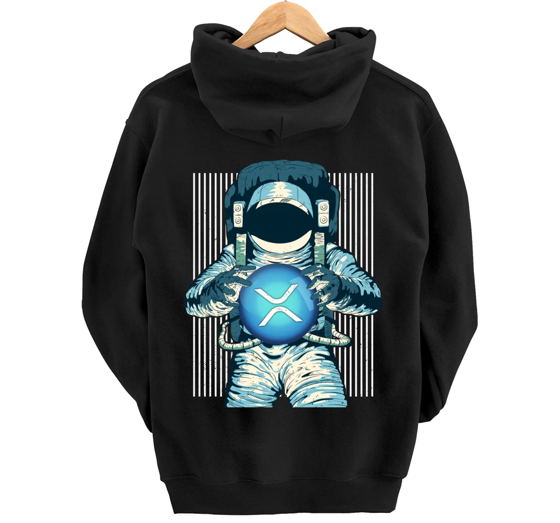 XRP Crypto Gift Cryptocurrency Blockchain Community Pullover Hoodie