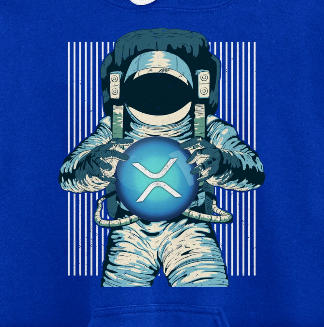 XRP Crypto Gift Cryptocurrency Blockchain Community Pullover Hoodie