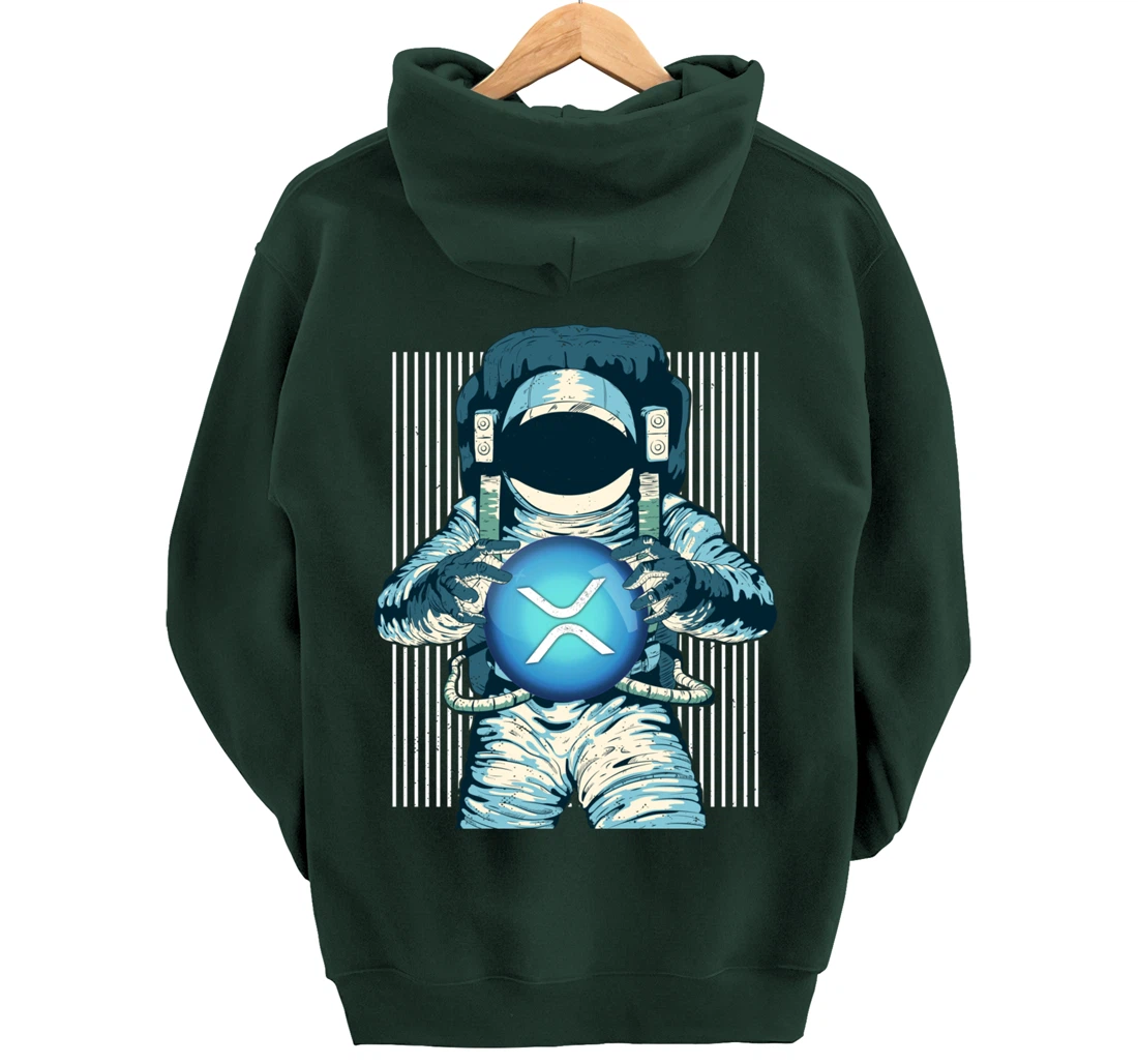 XRP Crypto Gift Cryptocurrency Blockchain Community Pullover Hoodie