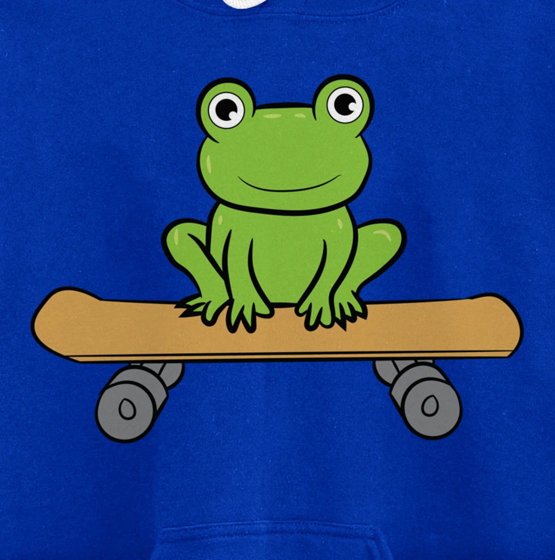 Funny Skateboarding Frog Funny Skateboard Frog Skateboarder Pullover Hoodie