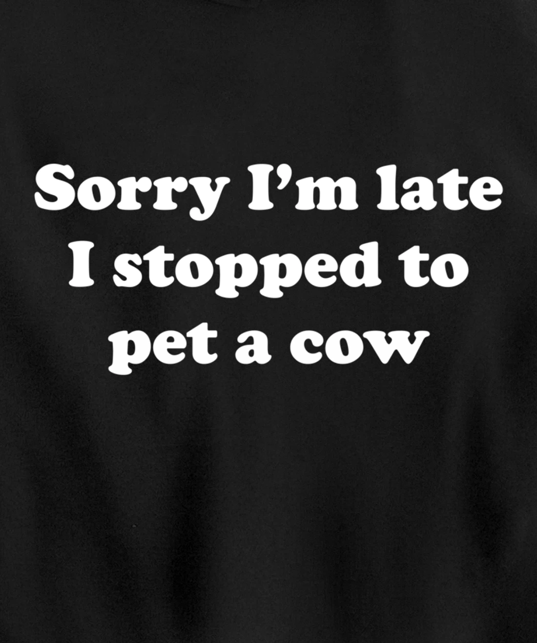 Funny Cow Pullover Hoodie