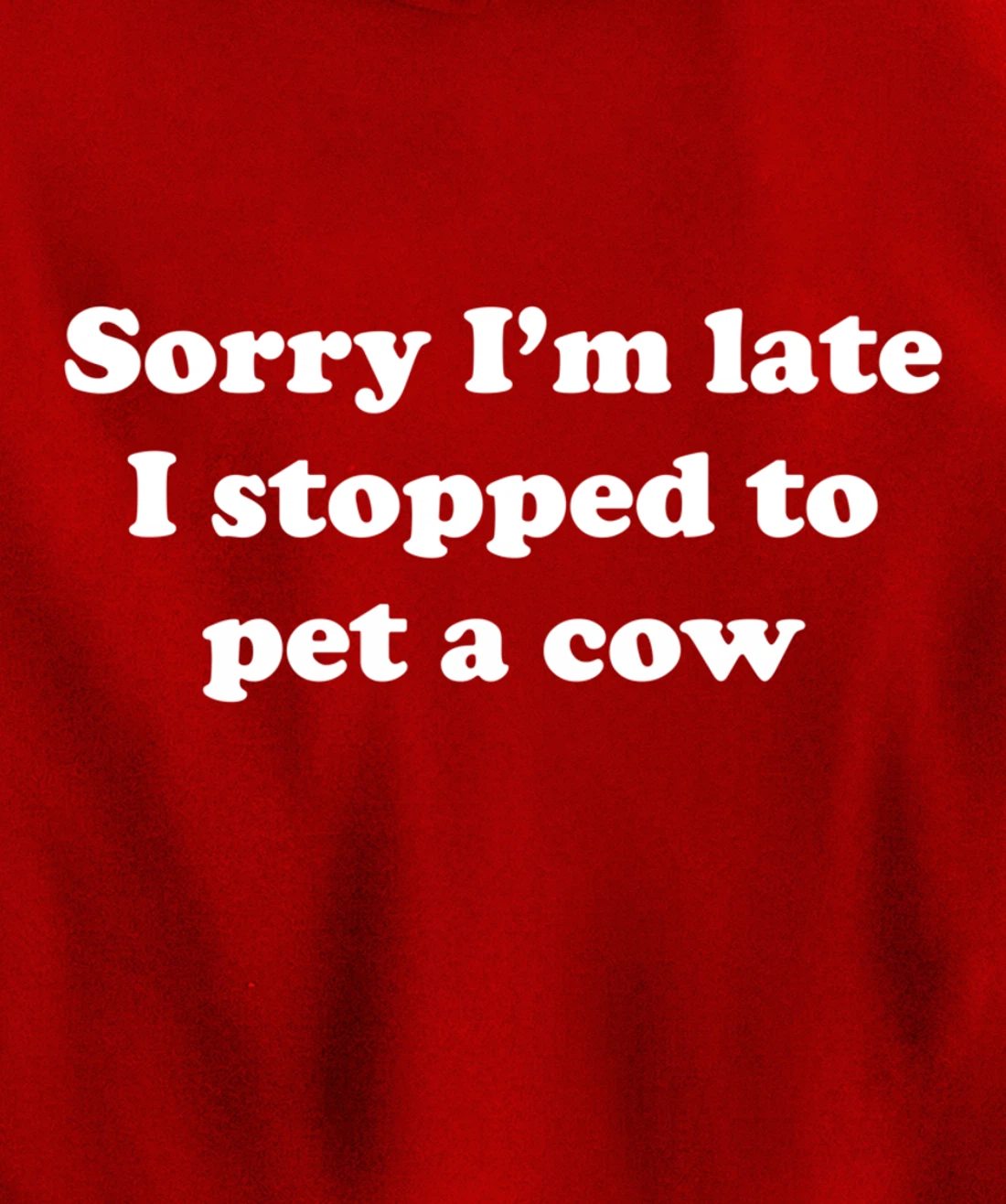 Funny Cow Pullover Hoodie