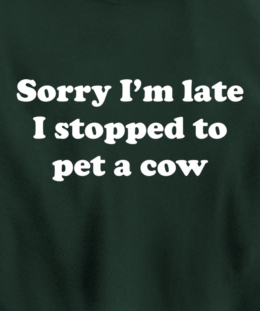 Funny Cow Pullover Hoodie