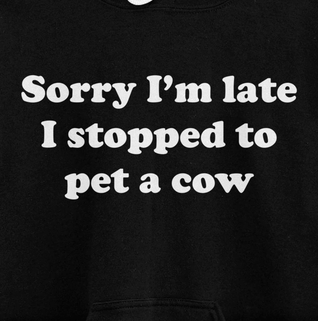 Funny Cow Pullover Hoodie