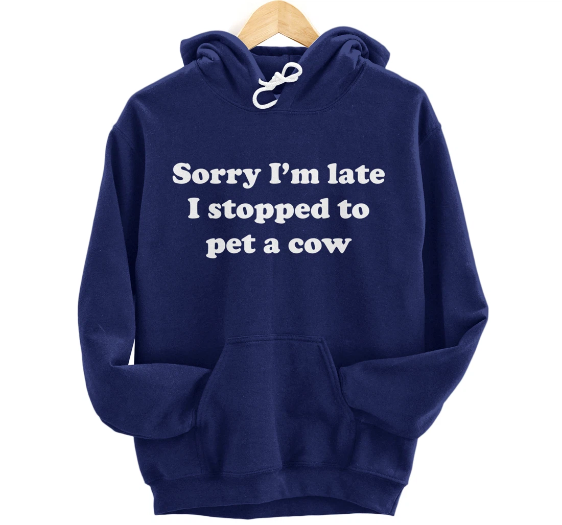 Funny Cow Pullover Hoodie