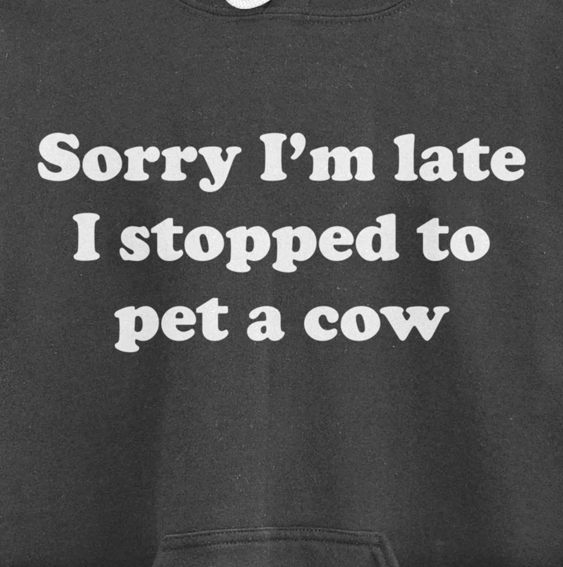 Funny Cow Pullover Hoodie