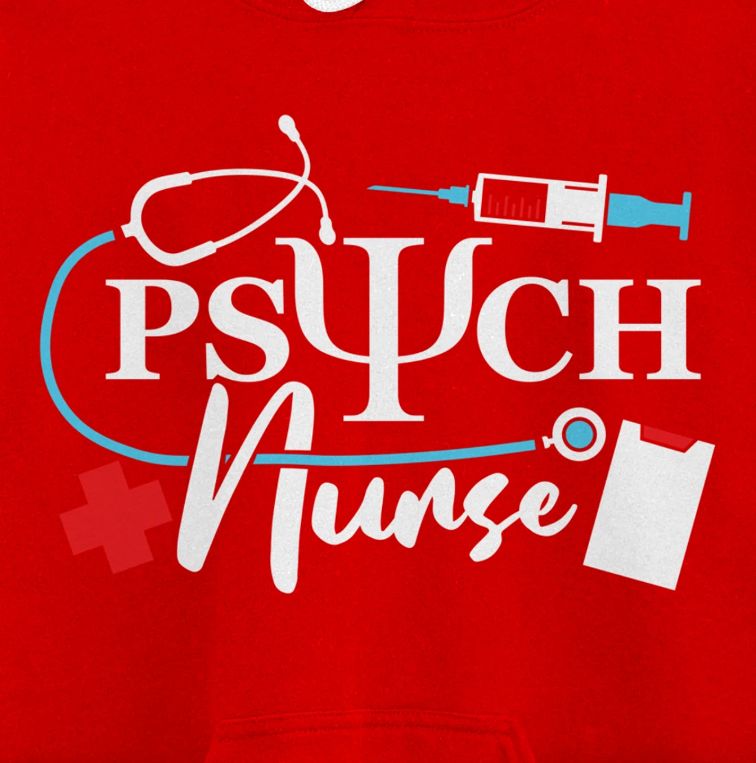 Psych Nurse Psychology Nursing Psychiatric Mental Health Pullover Hoodie