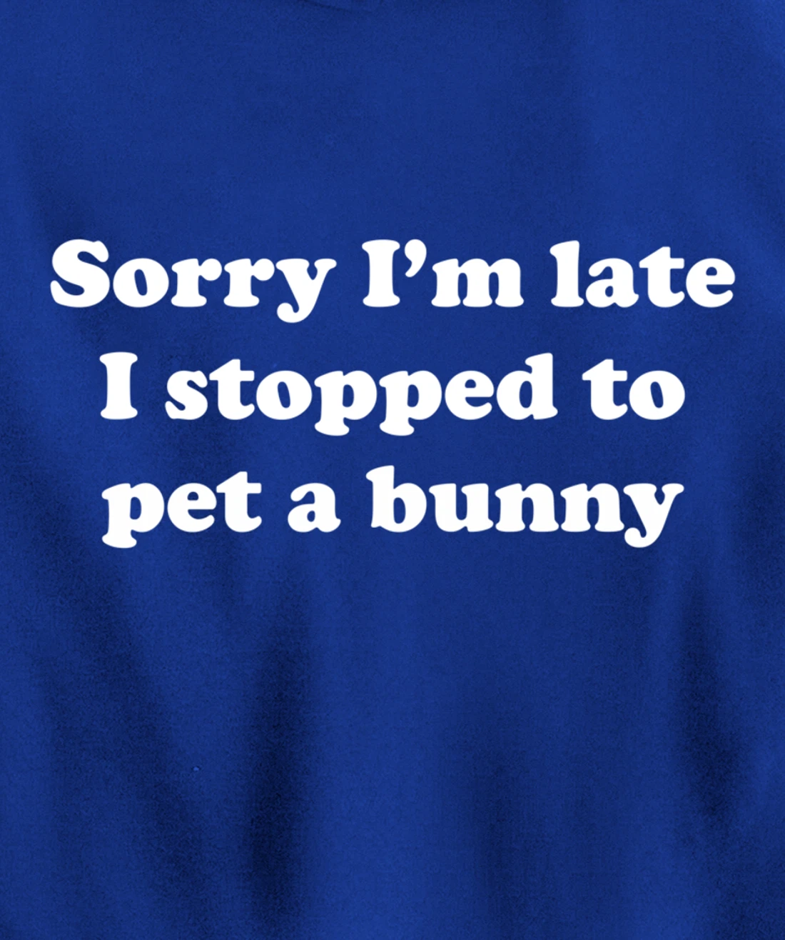 Funny Rabbit or Bunny Pullover Hoodie