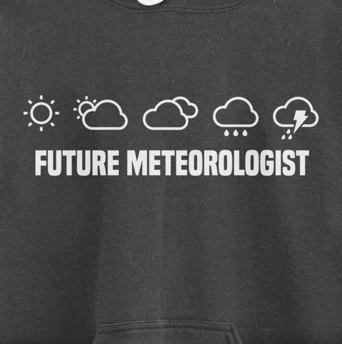 Future Meteorologist Meteorologists Meteorology Pullover Hoodie