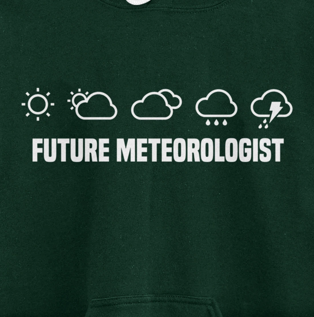 Future Meteorologist Meteorologists Meteorology Pullover Hoodie