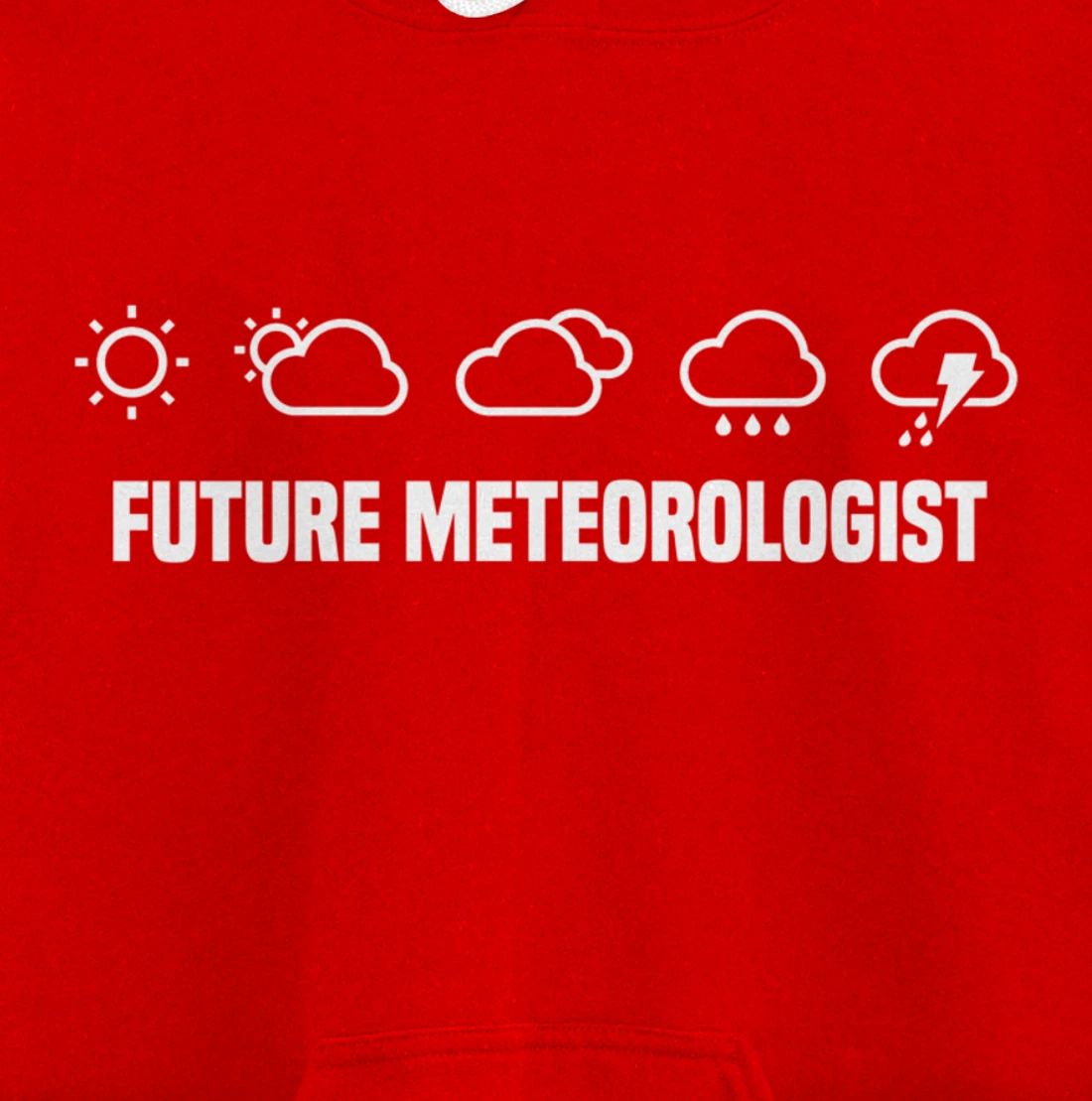 Future Meteorologist Meteorologists Meteorology Pullover Hoodie