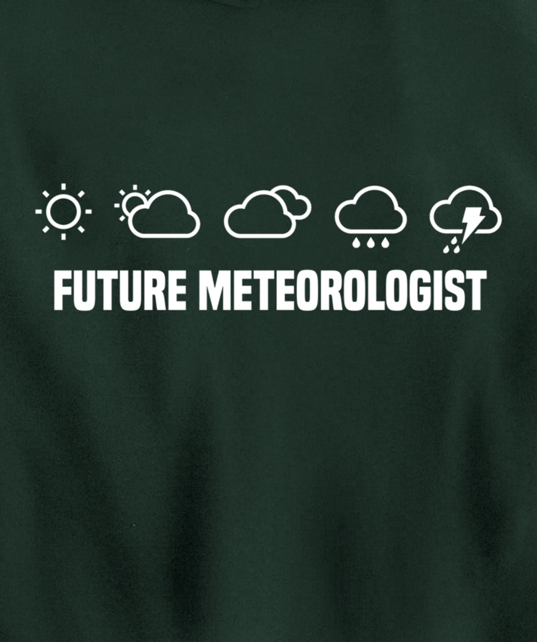 Future Meteorologist Meteorologists Meteorology Pullover Hoodie