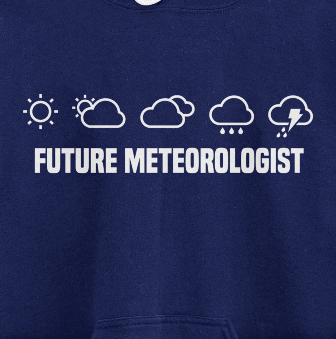Future Meteorologist Meteorologists Meteorology Pullover Hoodie