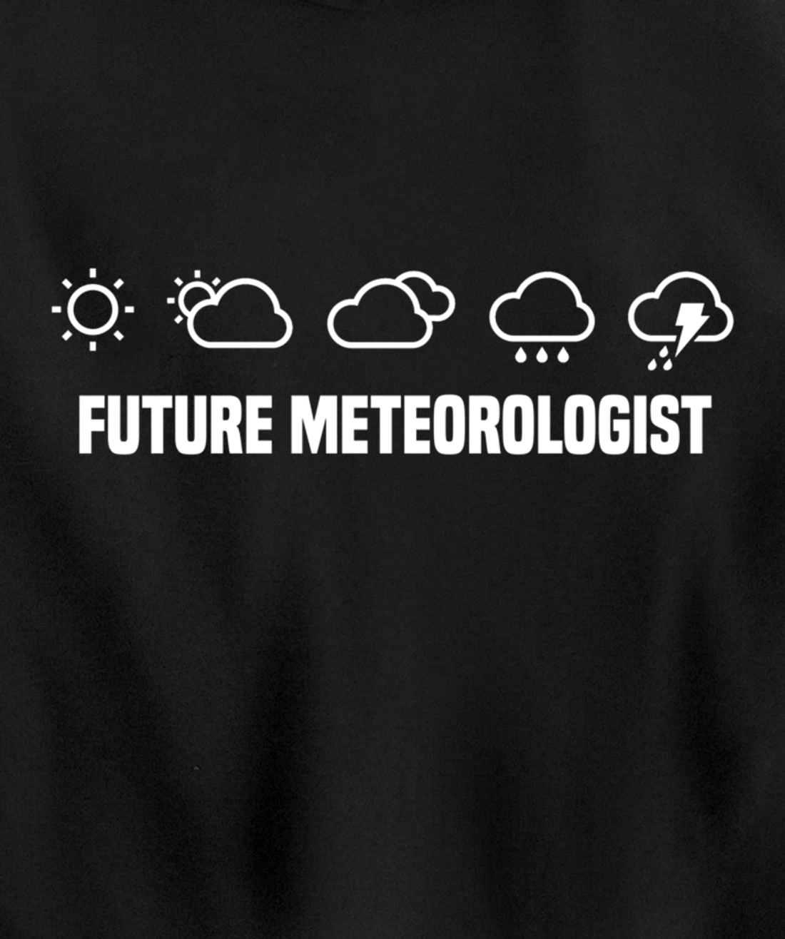 Future Meteorologist Meteorologists Meteorology Pullover Hoodie