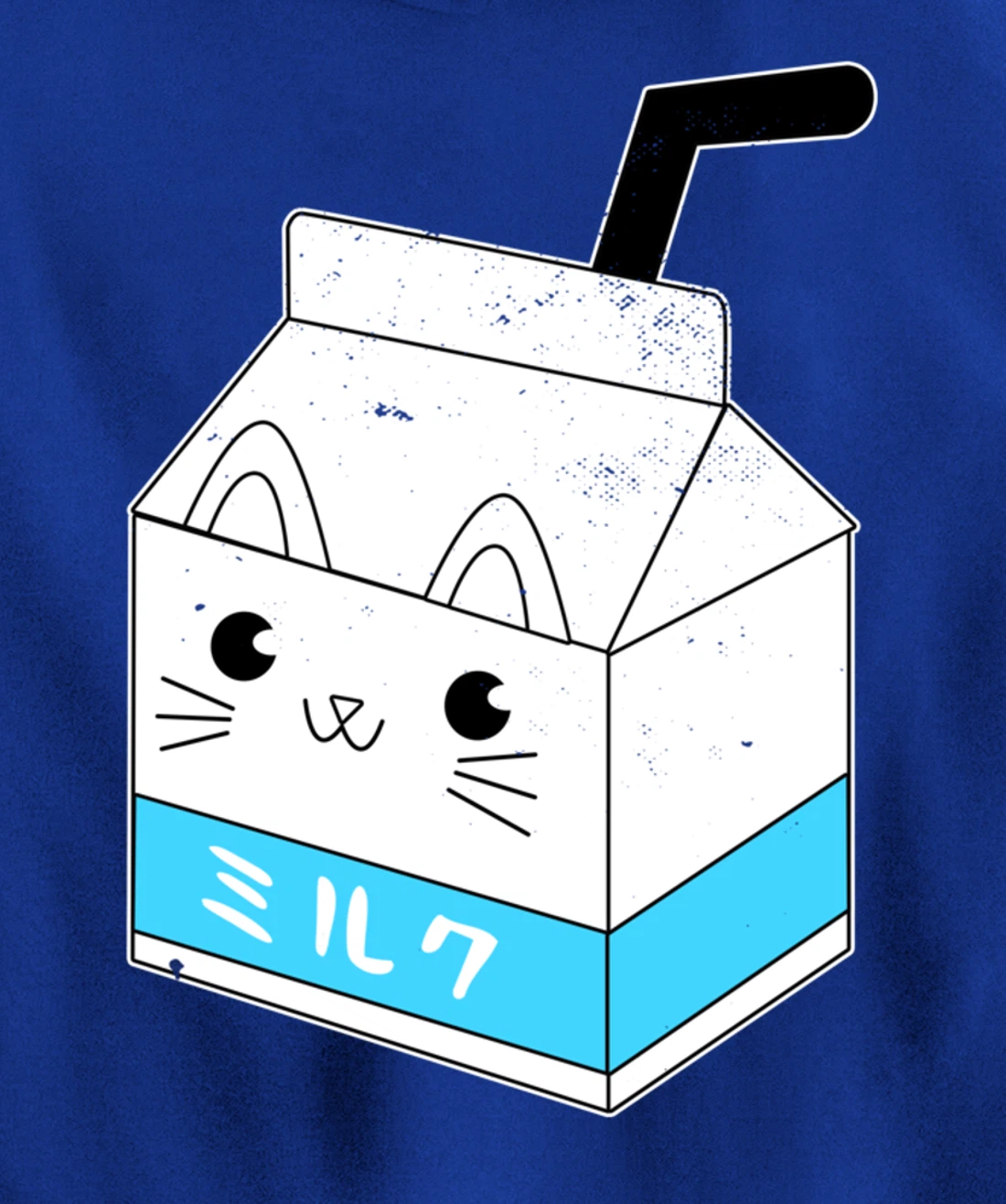 Japanese Milk Carton I Cute Cat Neko Pullover Hoodie