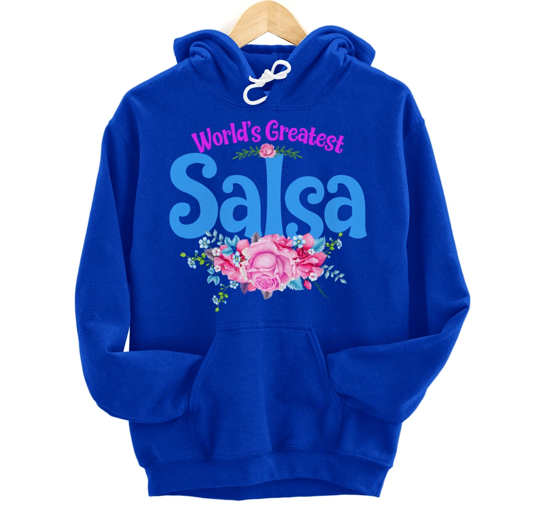 World's Greatest Salsa - Grandma Pullover Hoodie