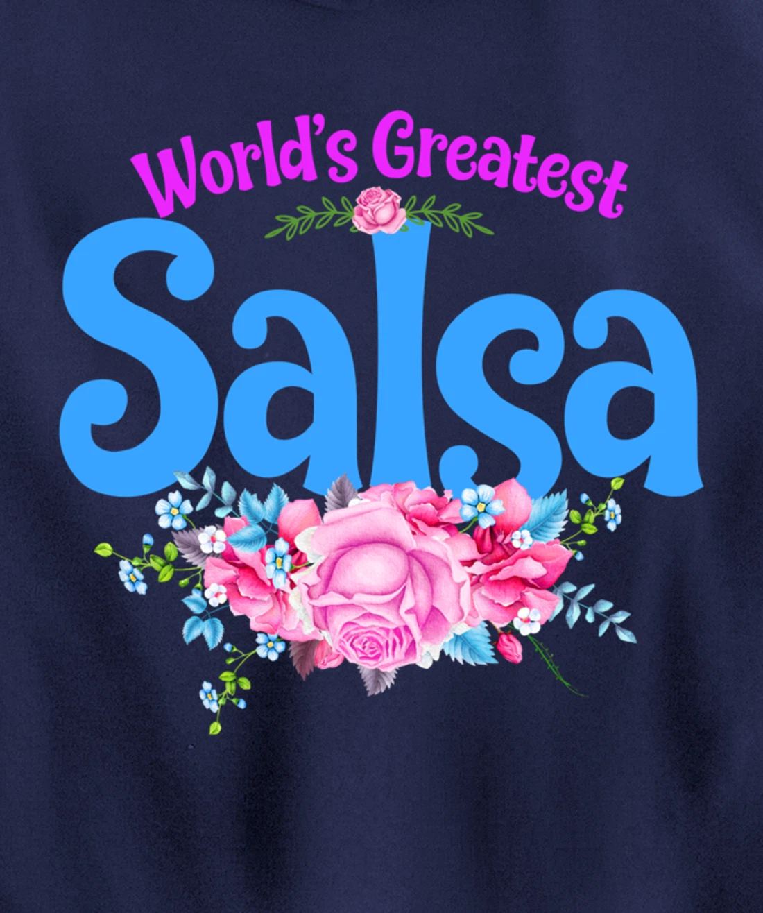 World's Greatest Salsa - Grandma Pullover Hoodie