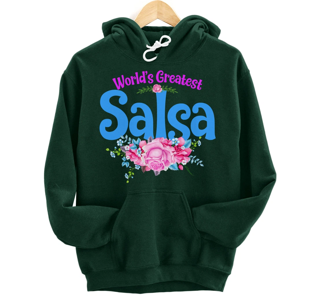 World's Greatest Salsa - Grandma Pullover Hoodie