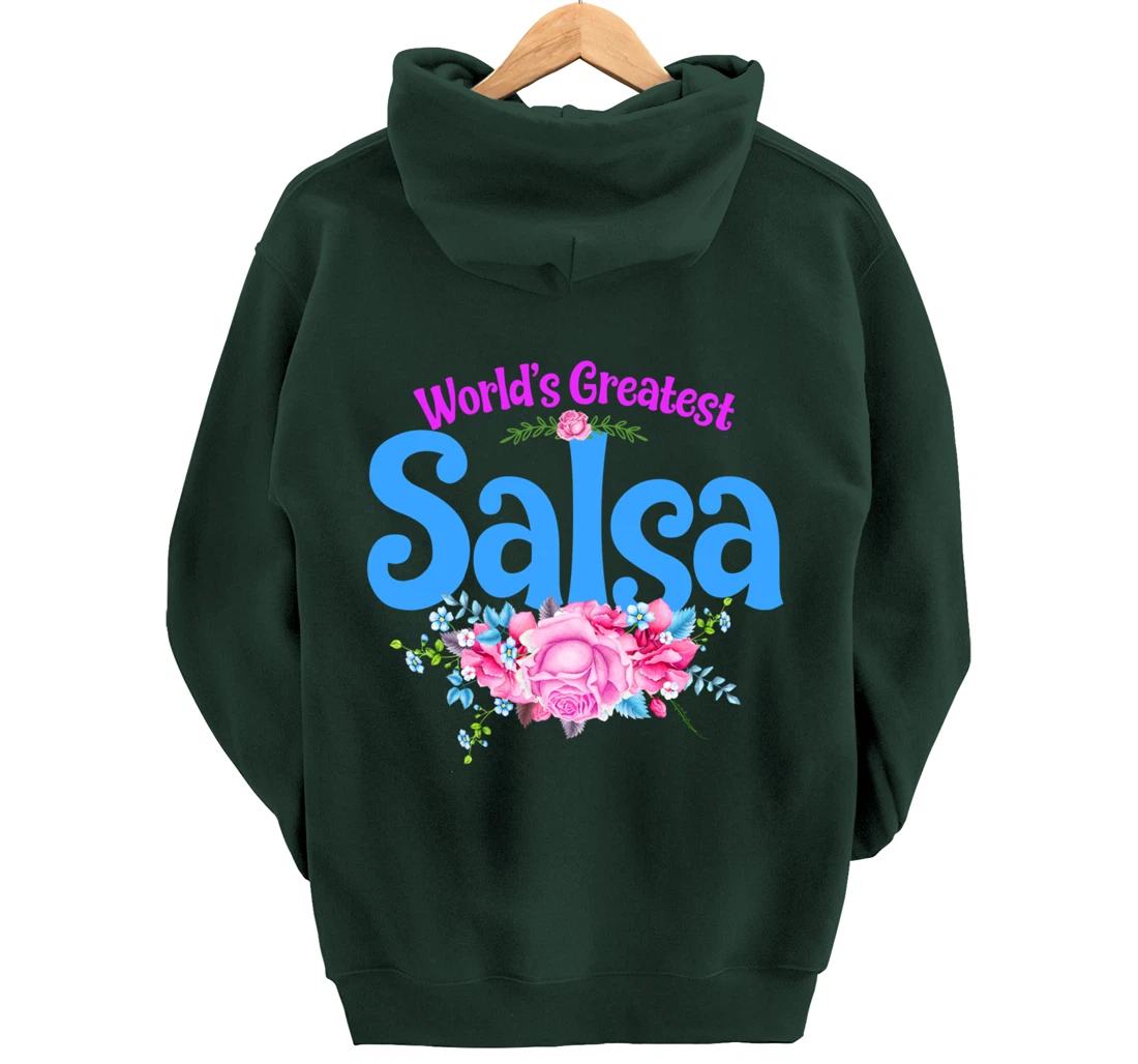 World's Greatest Salsa - Grandma Pullover Hoodie