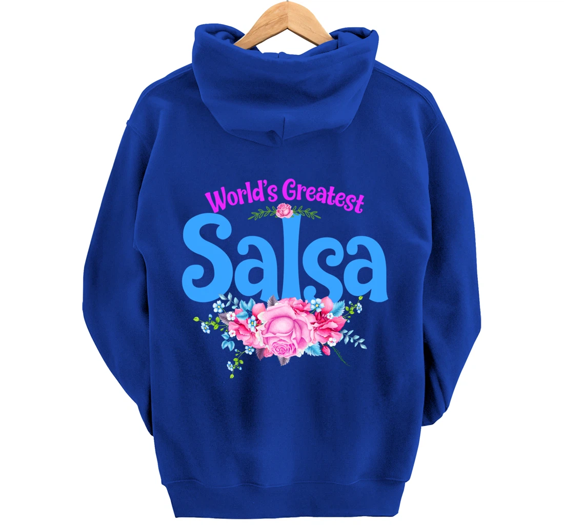World's Greatest Salsa - Grandma Pullover Hoodie