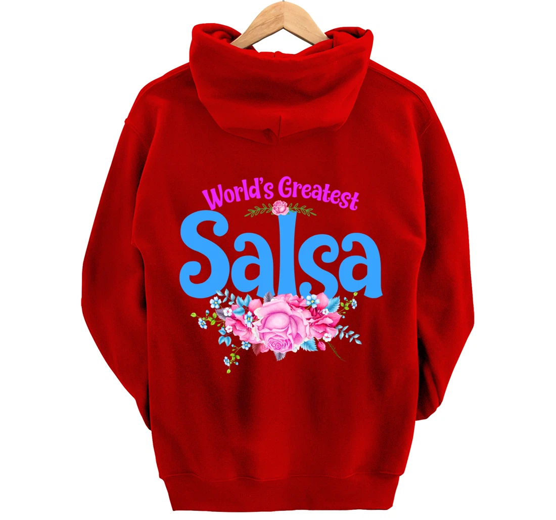 World's Greatest Salsa - Grandma Pullover Hoodie