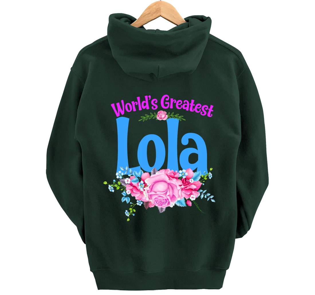 World's Greatest Lola - Filipino Grandma Pullover Hoodie