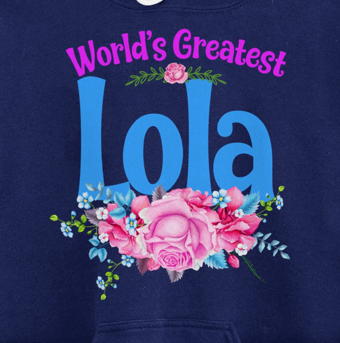 World's Greatest Lola - Filipino Grandma Pullover Hoodie