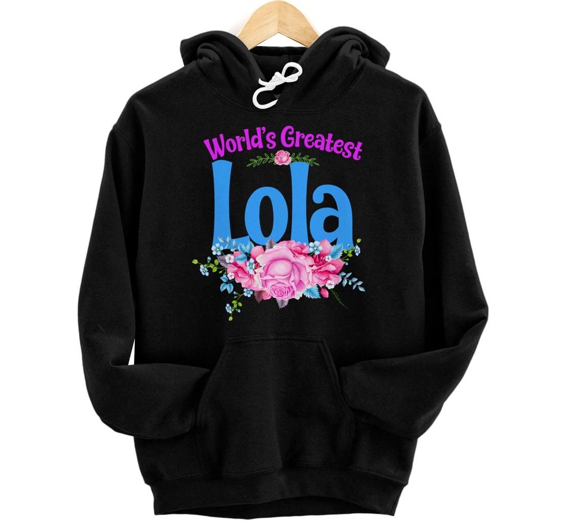 World's Greatest Lola - Filipino Grandma Pullover Hoodie