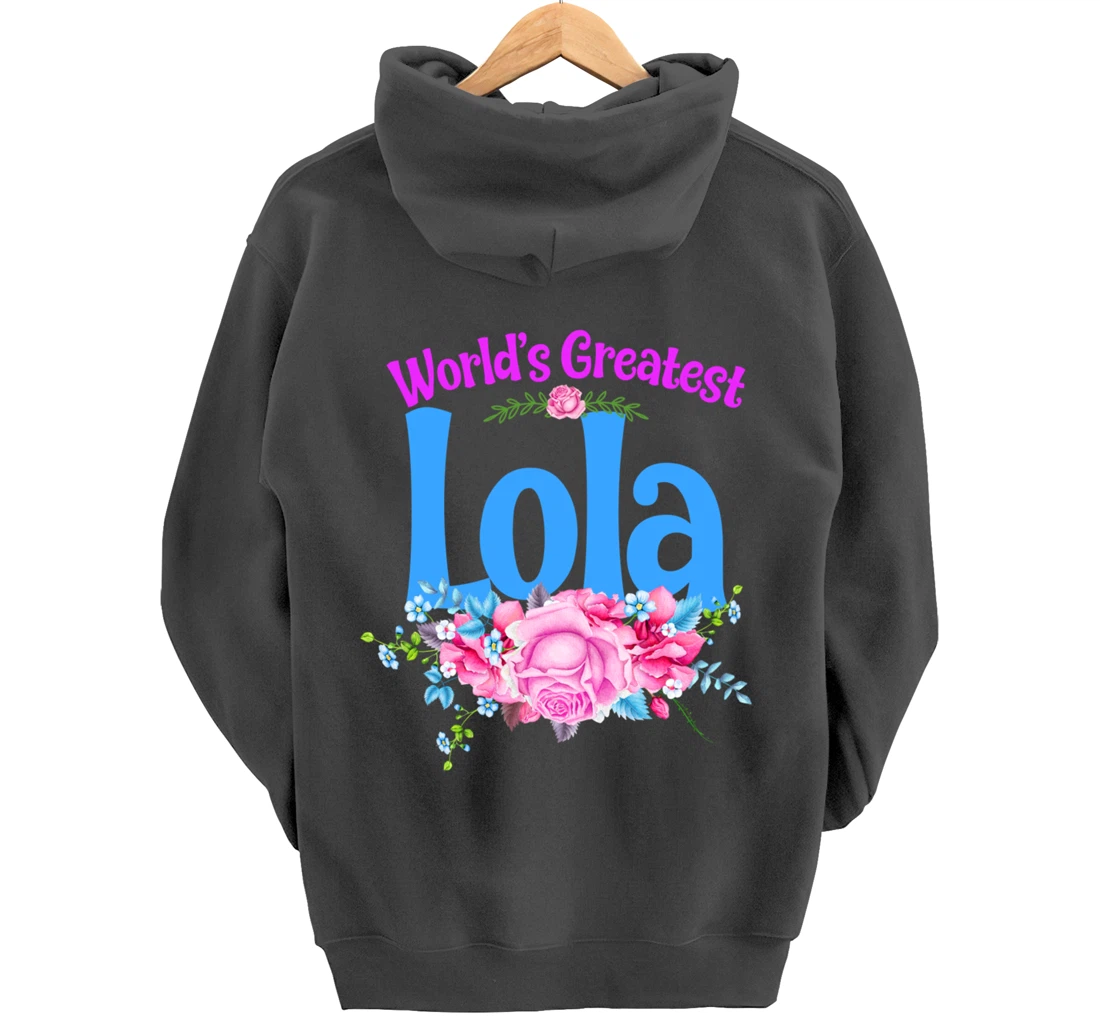 World's Greatest Lola - Filipino Grandma Pullover Hoodie