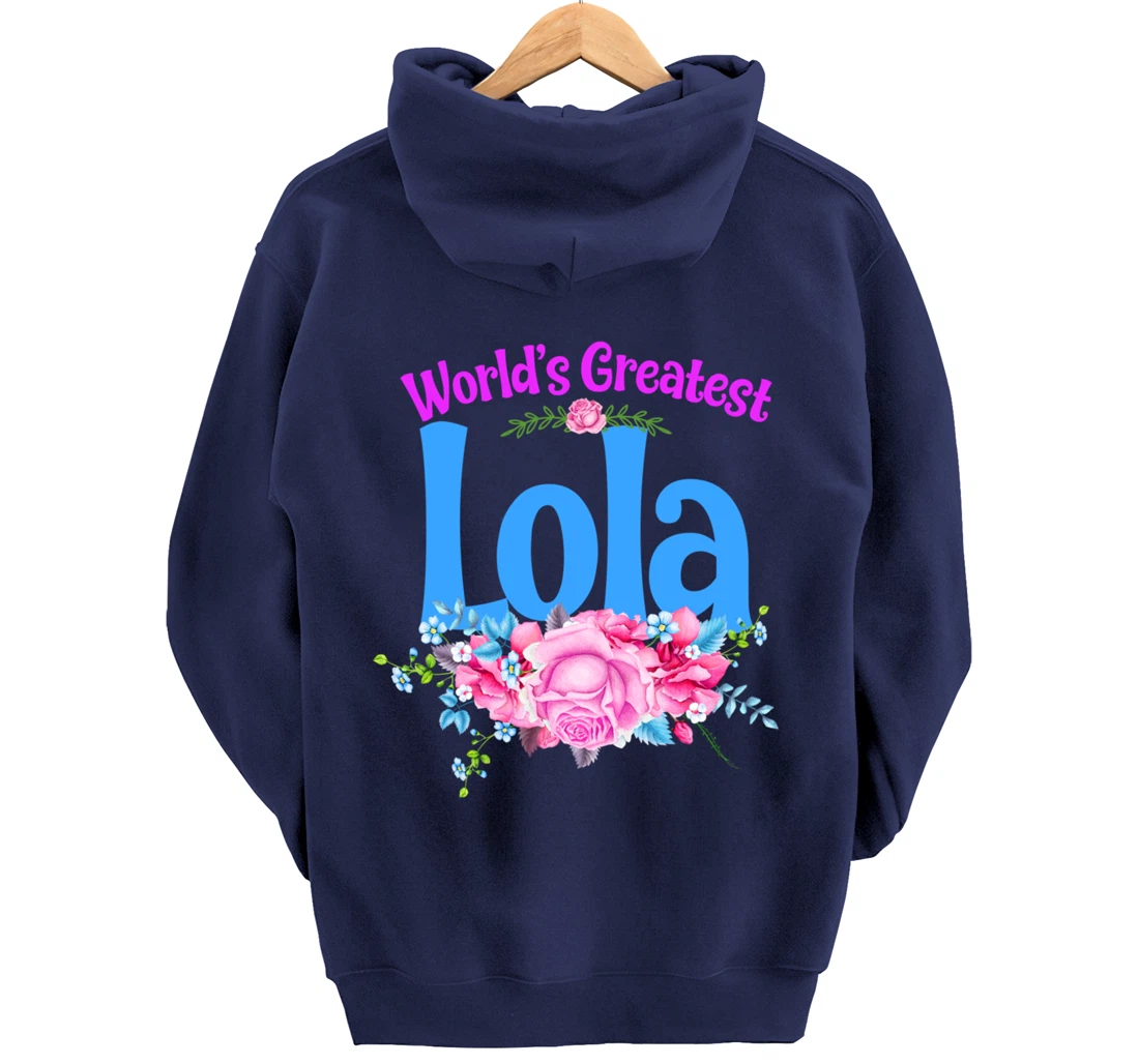 World's Greatest Lola - Filipino Grandma Pullover Hoodie