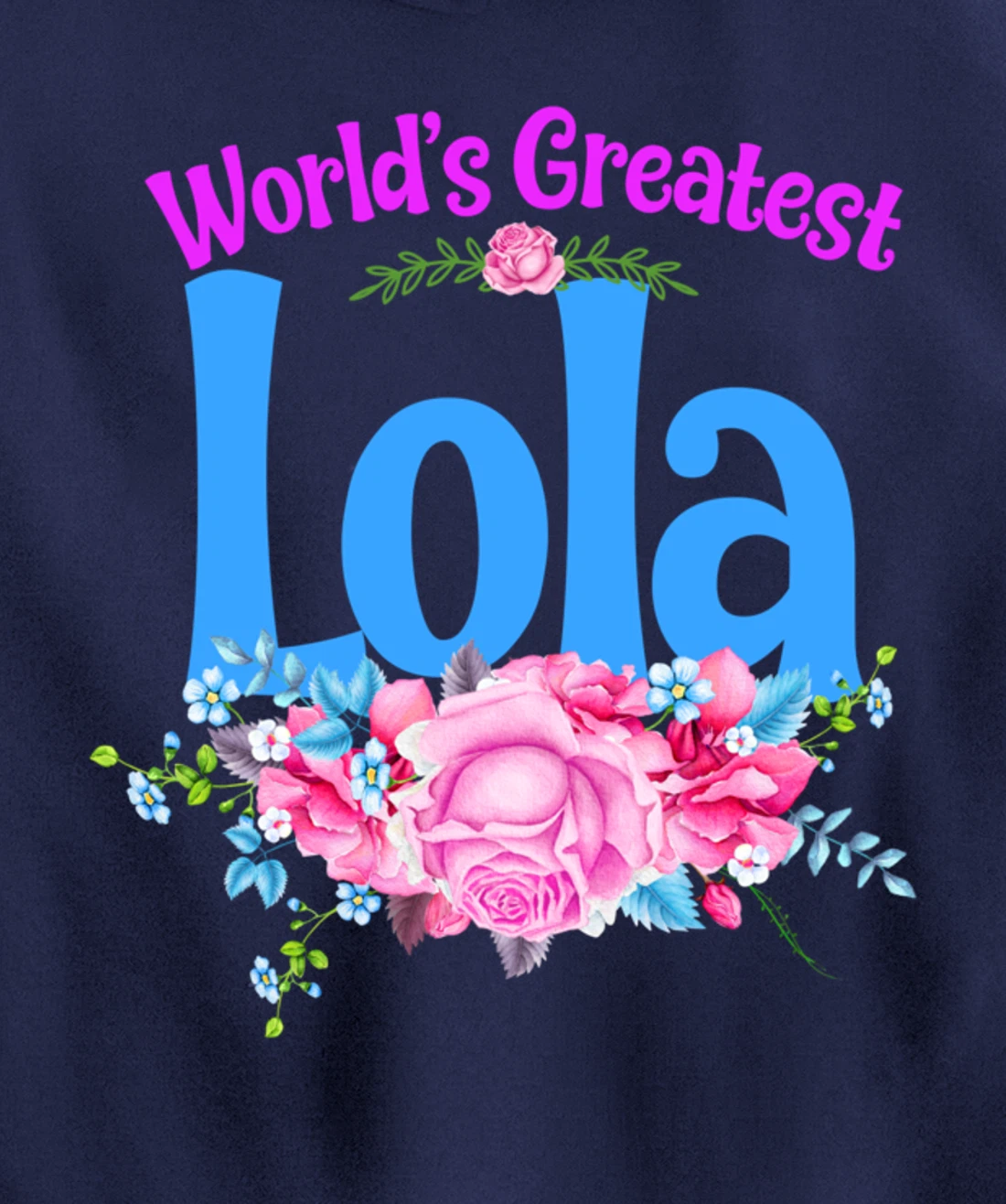 World's Greatest Lola - Filipino Grandma Pullover Hoodie