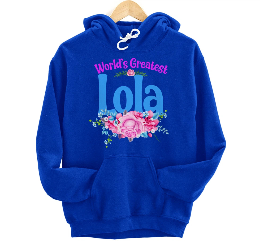 World's Greatest Lola - Filipino Grandma Pullover Hoodie