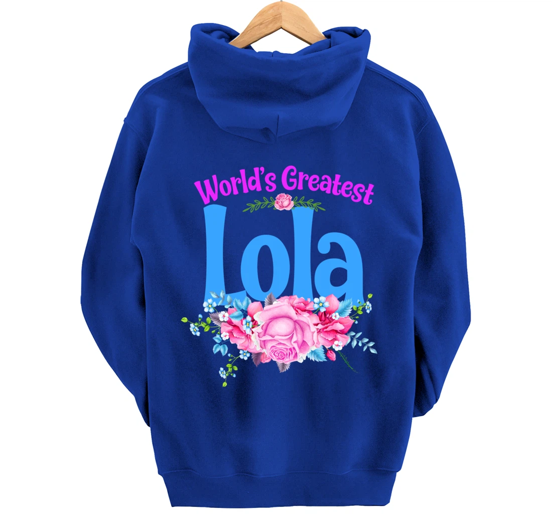 World's Greatest Lola - Filipino Grandma Pullover Hoodie