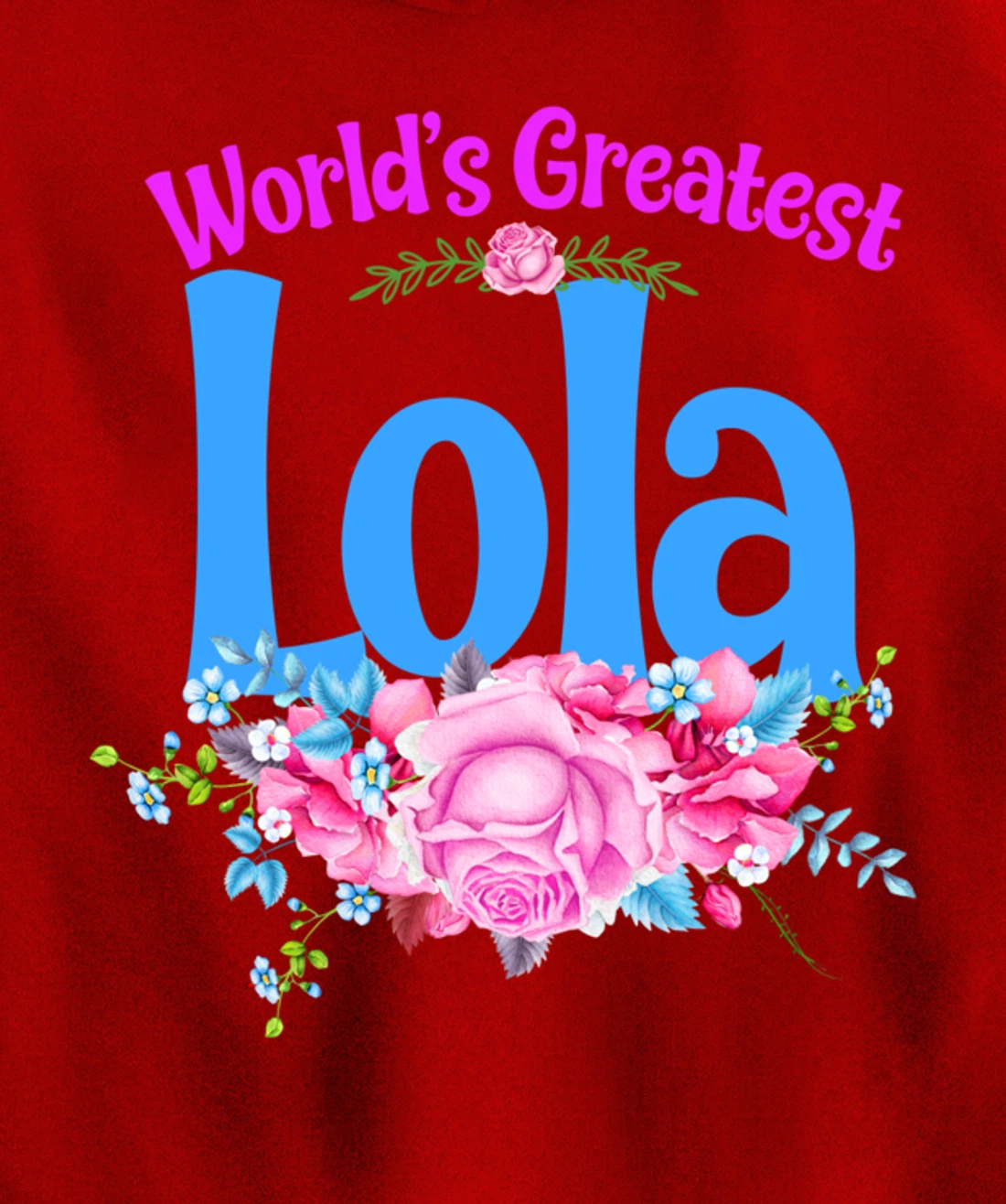 World's Greatest Lola - Filipino Grandma Pullover Hoodie