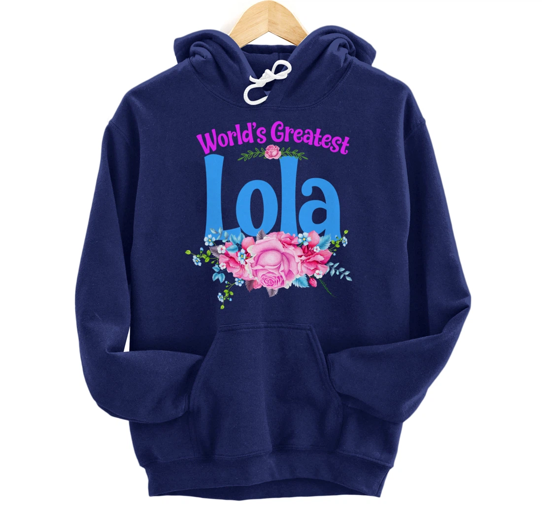 World's Greatest Lola - Filipino Grandma Pullover Hoodie