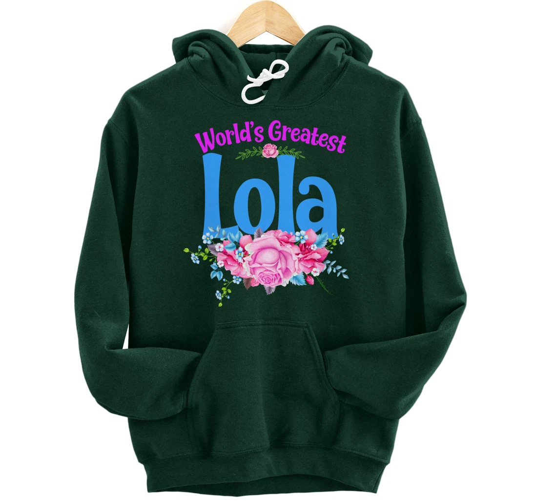 World's Greatest Lola - Filipino Grandma Pullover Hoodie
