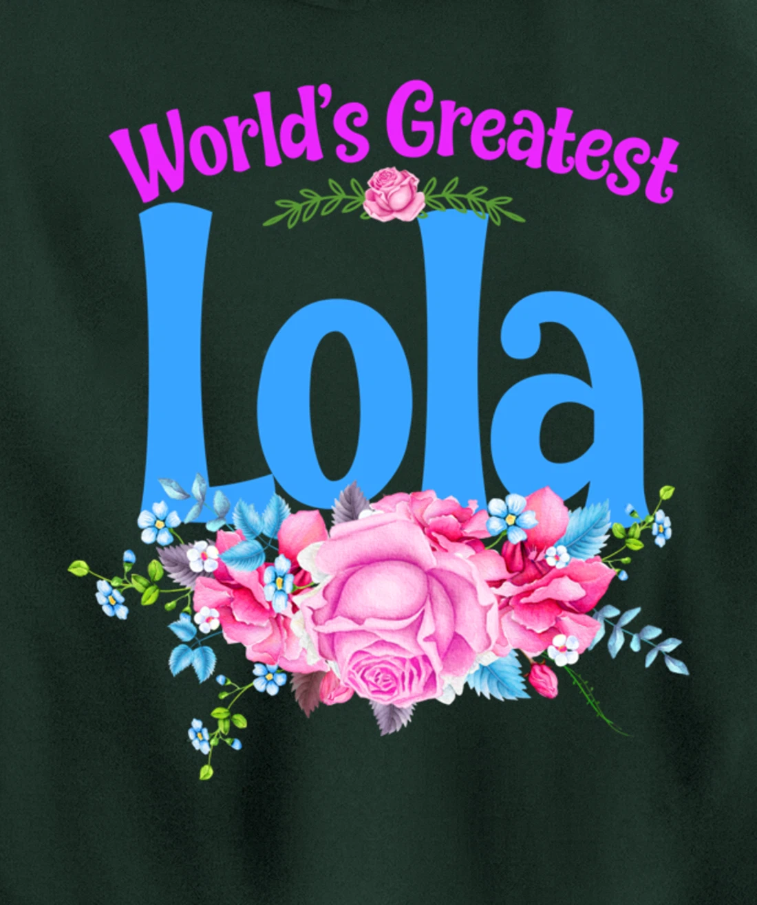 World's Greatest Lola - Filipino Grandma Pullover Hoodie