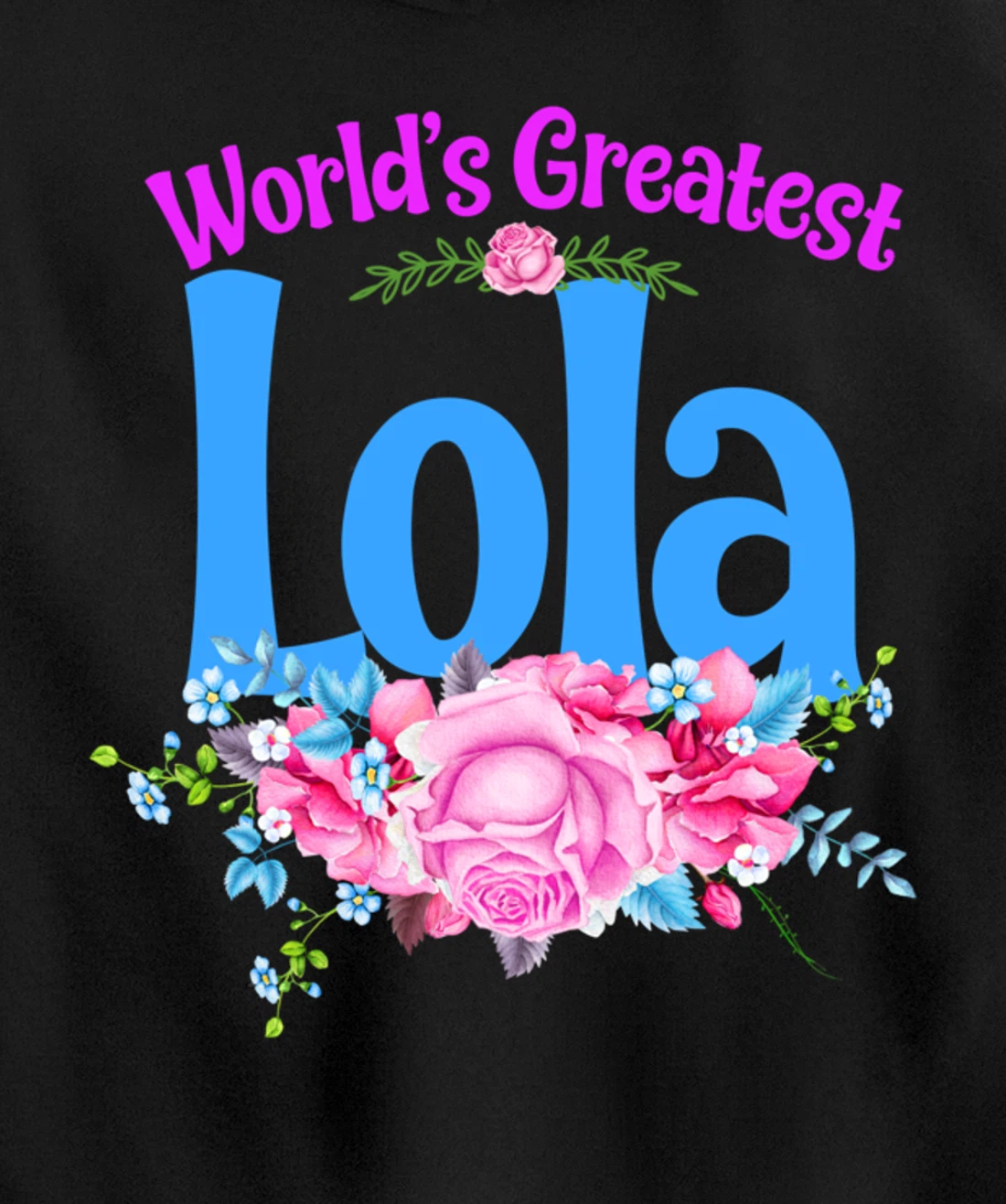World's Greatest Lola - Filipino Grandma Pullover Hoodie